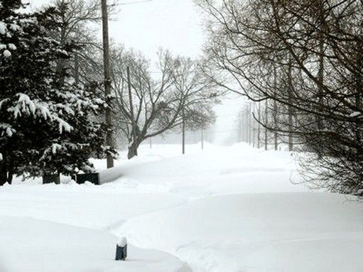 Neige à Ottawa