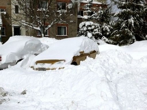 Neige à Ottawa