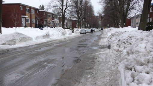 après déneigement