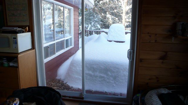 janvier au chalet