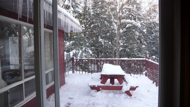 janvier au chalet