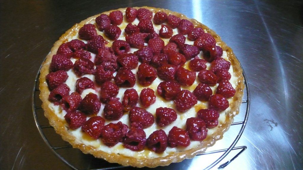 tarte framboise