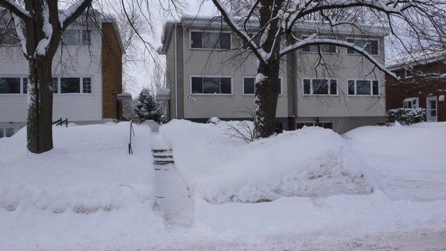 Neige à Ottawa